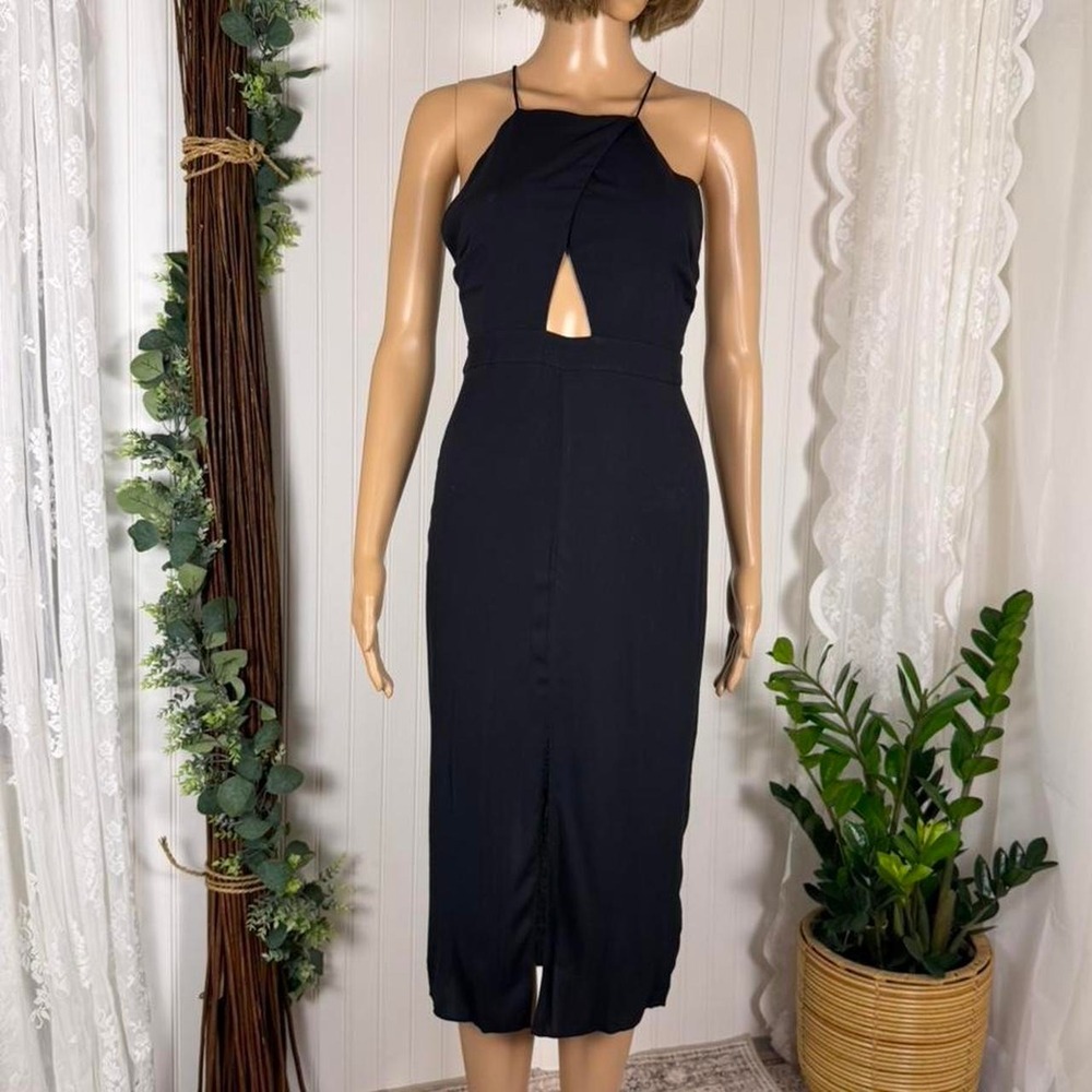 TAVIK Women's Open Back Midi Dress NWT Size Small
